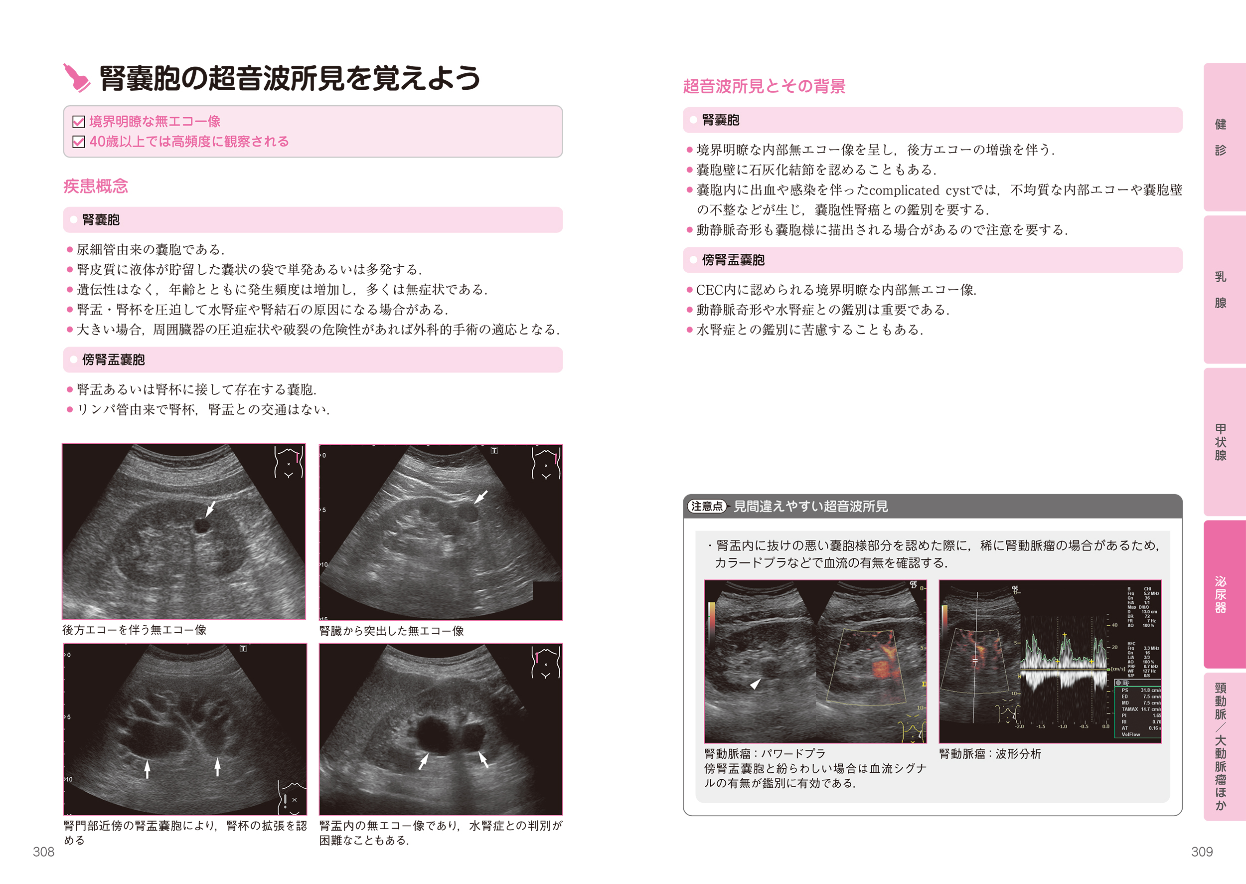 超音波検査士認定試験対策：臨床編　Book 1　テキスト：健診領域　泌尿器